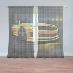 Sablio Záclony Chevrolet Camaro Pruhy: 2ks 150x250cm – Hledejceny.cz