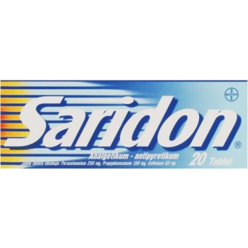 Saridon por tablet nob 20