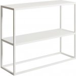 Nordic Design kovový toaletní stolek Julia II bílý – Zboží Dáma