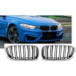 PROTEC Přední maska BMW F30/31 2011-2019, stříbrno-černá