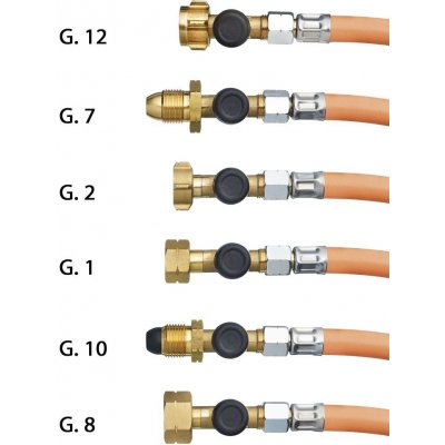 Truma Vysokotlaká hadice s ochranou proti prasknutí G.8 (ES, DK, NO, HR, CZ, SI, SK) 750 mm