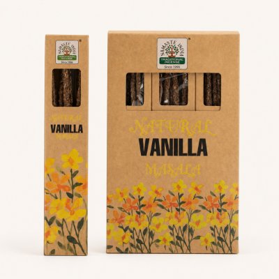 Namaste India Botanics Vonné tyčinky Vanilla Masala natural 9-11 ks – Hledejceny.cz