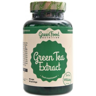 GreenFood Nutrition Green tea extract 120 kapslí – Hledejceny.cz