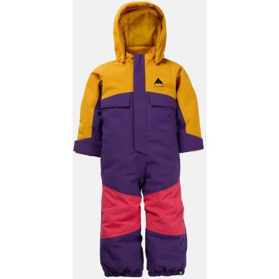 Burton Toddlers 2L One Piece Snowsuit goldenrod / imperial purple – Zboží Dáma