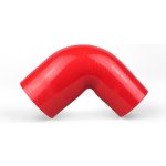 Silikonové redukční koleno 90 stupňů červené, s vnitřním průměrem 63 > 57 mm – Hledejceny.cz
