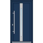 OknaDvereNaMiru.cz Vchodové dveře INOX 2015 bílá 90 x 210 cm – Zboží Mobilmania