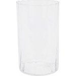 Home Styling Collection Skleněná váza, průměr 13 × 22 cm – Zboží Dáma