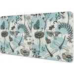 podložka na psací stůl Květiny a vážky – Zboží Dáma