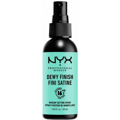 NYX Professional Make-up Setting Spray Dewy fixační sprej 02 Dewy Finish Long Lasting 60 ml – Sleviste.cz