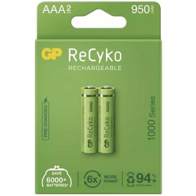 GP ReCyko+ AAA 950 mAh 1ks B2111 – Zboží Mobilmania