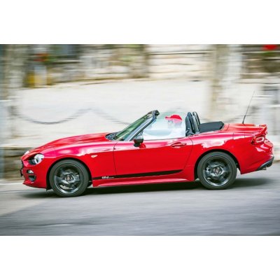 Fiat 124 Spider Samolepky 124 černé na dveře – Zbozi.Blesk.cz