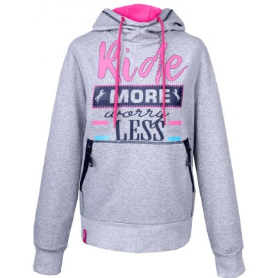 Fair Play Dámská mikina PETRA šedá – Zboží Mobilmania