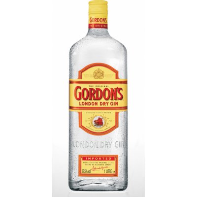 Gordon´s London Dry Gin 37,5% 1 l (holá láhev) – Zboží Mobilmania
