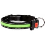 Karlie obojek nylon LED USB nabíjecí – Zboží Dáma