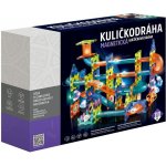 Alltoys Kuličkodráha magnetická se světlem 110 ks – Zboží Živě
