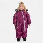Dětská zimní kombinéza Huppa Ottis burgundy pattern – Hledejceny.cz