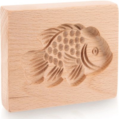 Orion Formička vytlačovaná ryba 10 x 8 cm dřevo – Hledejceny.cz