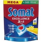 Somat Excellence 3v1 Lemon kapsle do myčky 60 ks – Zboží Dáma