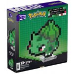 Mega Bloks Mega Pokémon Pixel art - Bulbusaur – Hledejceny.cz