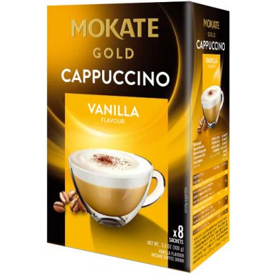 Mokate Instantní káva Cappuccino Gold Vanilka 100 g – Zbozi.Blesk.cz