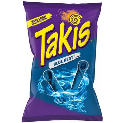 TAKIS BLUE HEAT HOT CHILLI PEPPER TORTILLA CHIPS 113,4 g – Zboží Mobilmania