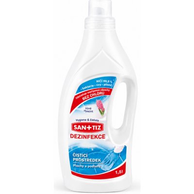 SANITIZ čistící dezinfekční prostředek na plochy a podlahy 1,5 l – Hledejceny.cz