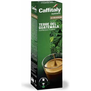 Caffitaly Kapsle intenzivní espresso Premium Terre del Guatemala 10 kusů