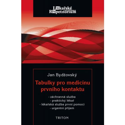 Tabulky pro medicínu prvního kontaktu, Záchranná služba, praktický lékař, lékařská služba první pomoci, urgnentí příjem