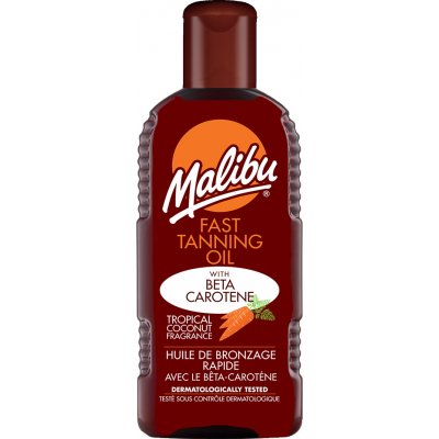 Malibu Fast Tanning Oil bez faktoru 200 ml