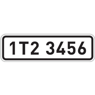 Text nebo symbol - E13 (500x150mm) – Zboží Dáma