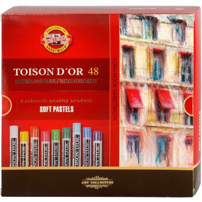 Koh-i-noor Křídy 8516/48 prašné TOISON D OR 7028 – Sleviste.cz