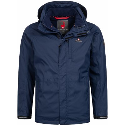 Höhenhorn pánská voděodolná větrovka 3v1 Arcalod tmavě modrá – Zboží Mobilmania