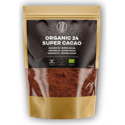 BrainMax Pure Organic 24 Super Cacao Bio Raw 500 g – Hledejceny.cz