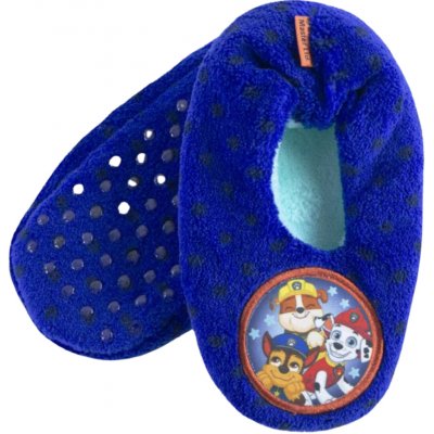 FOOT Brands chlapecké protiskluzové bačkory Tlapková Patrola modré Modrá – Zboží Mobilmania