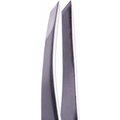 Zola Color profesionální pinzeta na obočí zkosená Stříbrná – Zboží Dáma