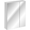 Koupelnový nábytek HAVANA WHITE 84-60 - Skříňka s 2D zrcadlem - 60 cm