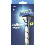 Gillette Mach3 Turbo + 2 ks hlavic – Zboží Dáma