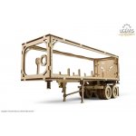 Ugears 3D mechanické puzzle Přívěs pro Heavy Boy kamion VM-03 138 ks – Zboží Dáma