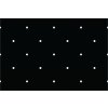 Metráž Guma s potiskem 5 cm bílé puntíky na černé
