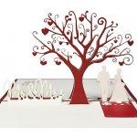 Vyskakovací přání k narozeninám/výročí – Zboží Dáma