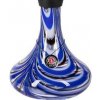 Váza k vodní dýmce AMY Alu Sierra BK Blue 28 cm 61 mm