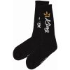 King Intenso vysoké pánské ponožky stylové černá