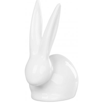 Strend Pro Dekorace MagicHome, Zajíček s dlouhýma ušima, bílý, porcelán, 10,1x6,5x13,1 cm ST8091588 – Hledejceny.cz