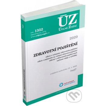 ÚZ č. 1352 - Zdravotní pojištění 2020 -- úplná znění předpisů