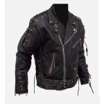 Ultimate Rebel kožený křivák se šněrováním a kapsami na chrániče – Sleviste.cz