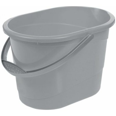 CZ vědro 13l s výlevkou sever.šedá 37 x 26 x 25 cm plast – HobbyKompas.cz