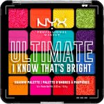 NYX Professional Makeup Ultimate I Know That´s Bright oční stín 12,8 g – Zboží Dáma