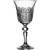 Sklenice Bohemia Crystal Broušené sklenice Laura na bílé víno Brus klasik 500 PK 6 x 170 ml