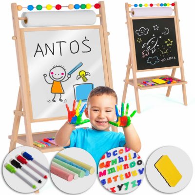 Bino Magnetická tabule oboustranná 65 x 45 cm – Sleviste.cz