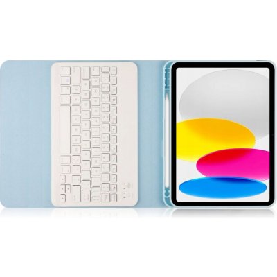 Tech-Protect SC Pen pouzdro s klávesnicí na iPad 10.9'' 2022 TEC934630 modré – Zboží Mobilmania